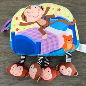 Five Little Monkeys Soft Book By‎ Kidsbooks with Sound